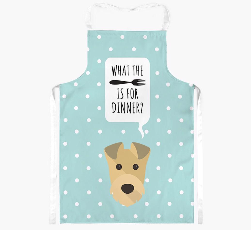 What's for Dinner: Personalized {breedFullName} Apron