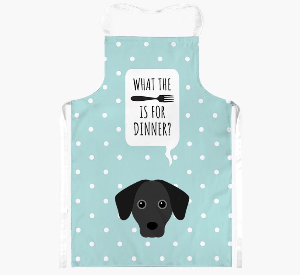 What's for Dinner: Personalized {breedFullName} Apron