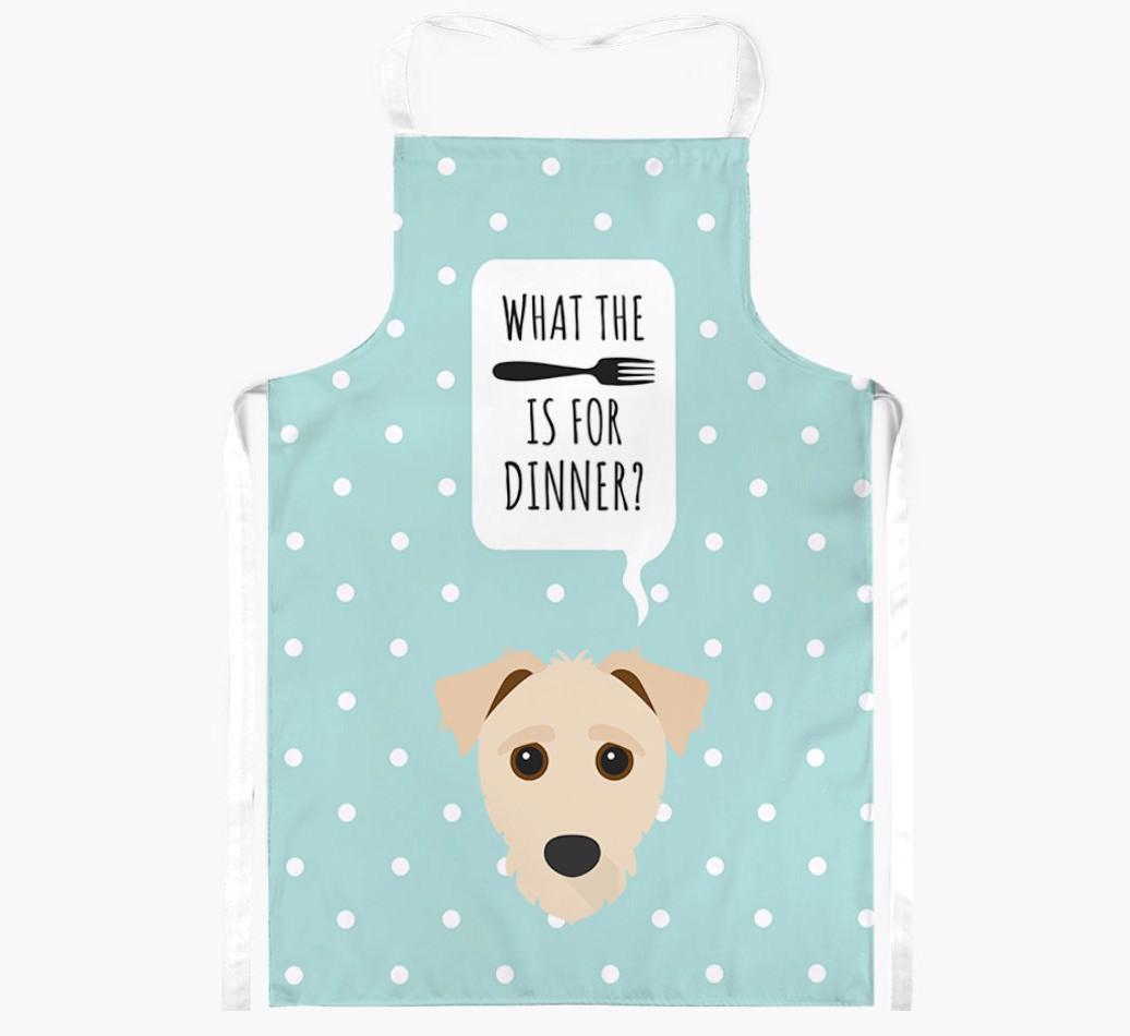 What's for Dinner: Personalized {breedFullName} Apron
