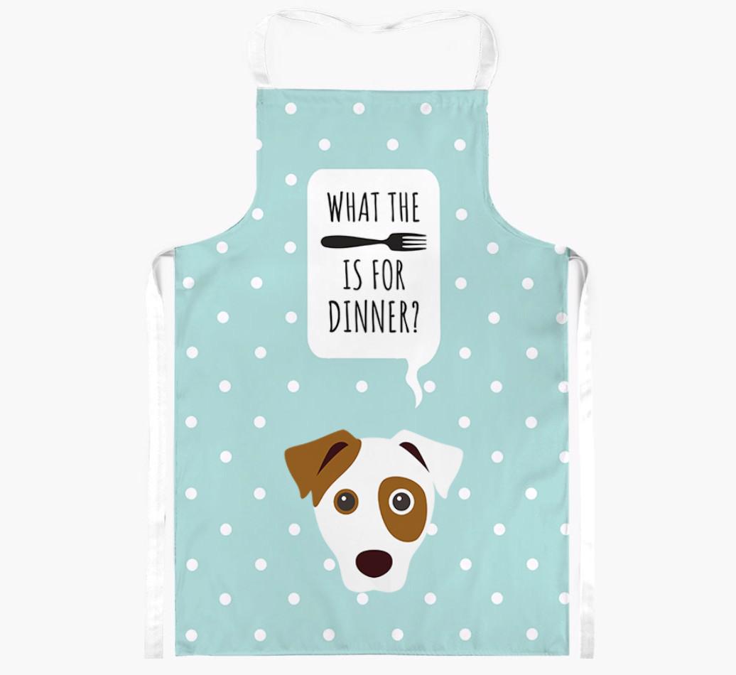 What's for Dinner: Personalized {breedFullName} Apron