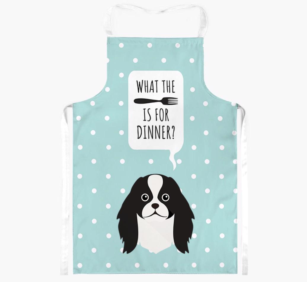 What's for Dinner: Personalized {breedFullName} Apron