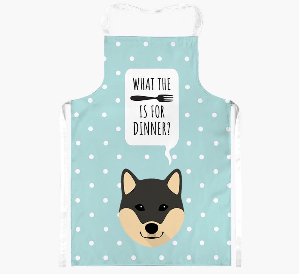 What's for Dinner: Personalized {breedFullName} Apron