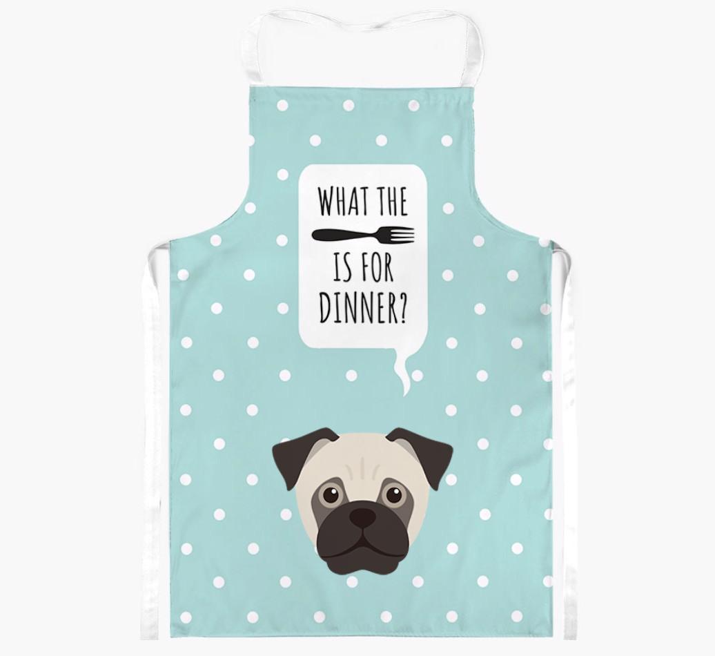 What's for Dinner: Personalized {breedFullName} Apron