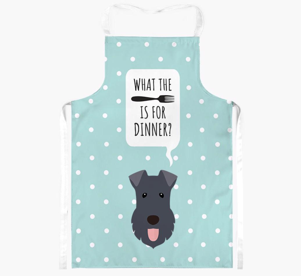 What's for Dinner: Personalized {breedFullName} Apron