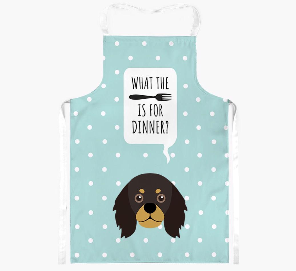 What's for Dinner: Personalized {breedFullName} Apron
