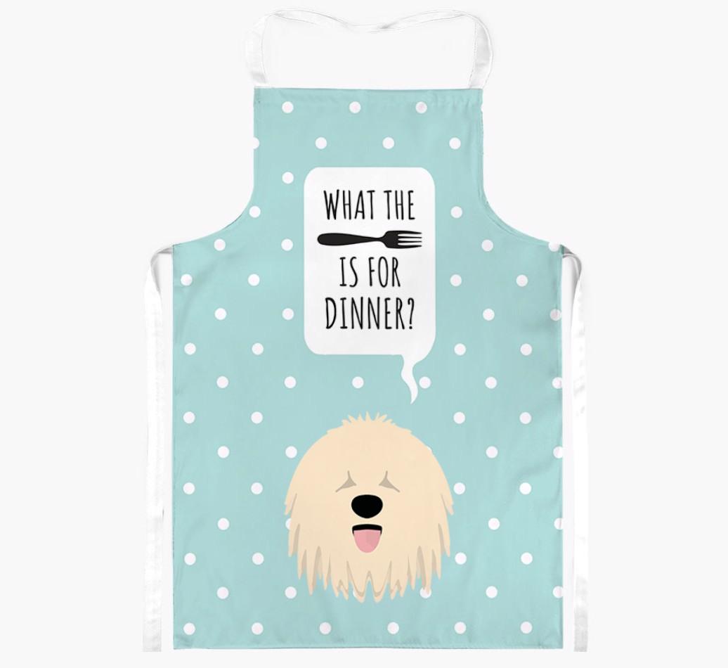 What's for Dinner: Personalized {breedFullName} Apron