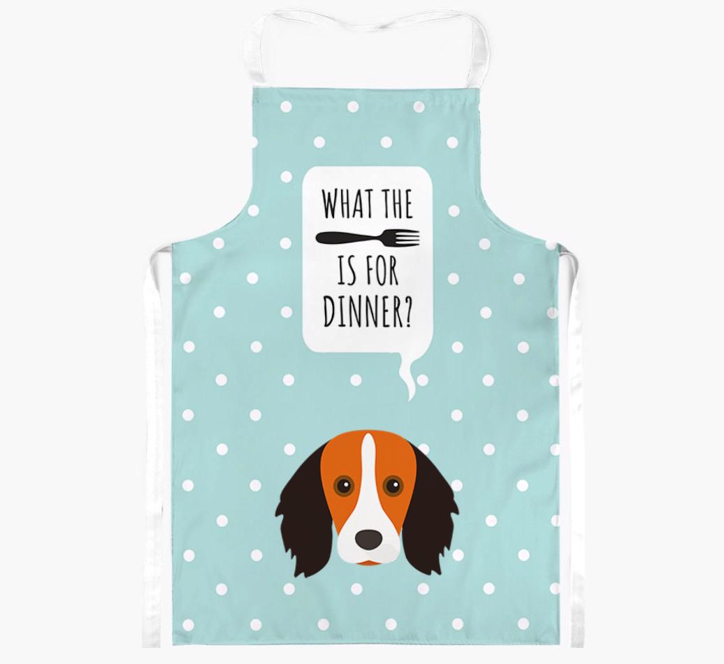 What's for Dinner: Personalized {breedFullName} Apron