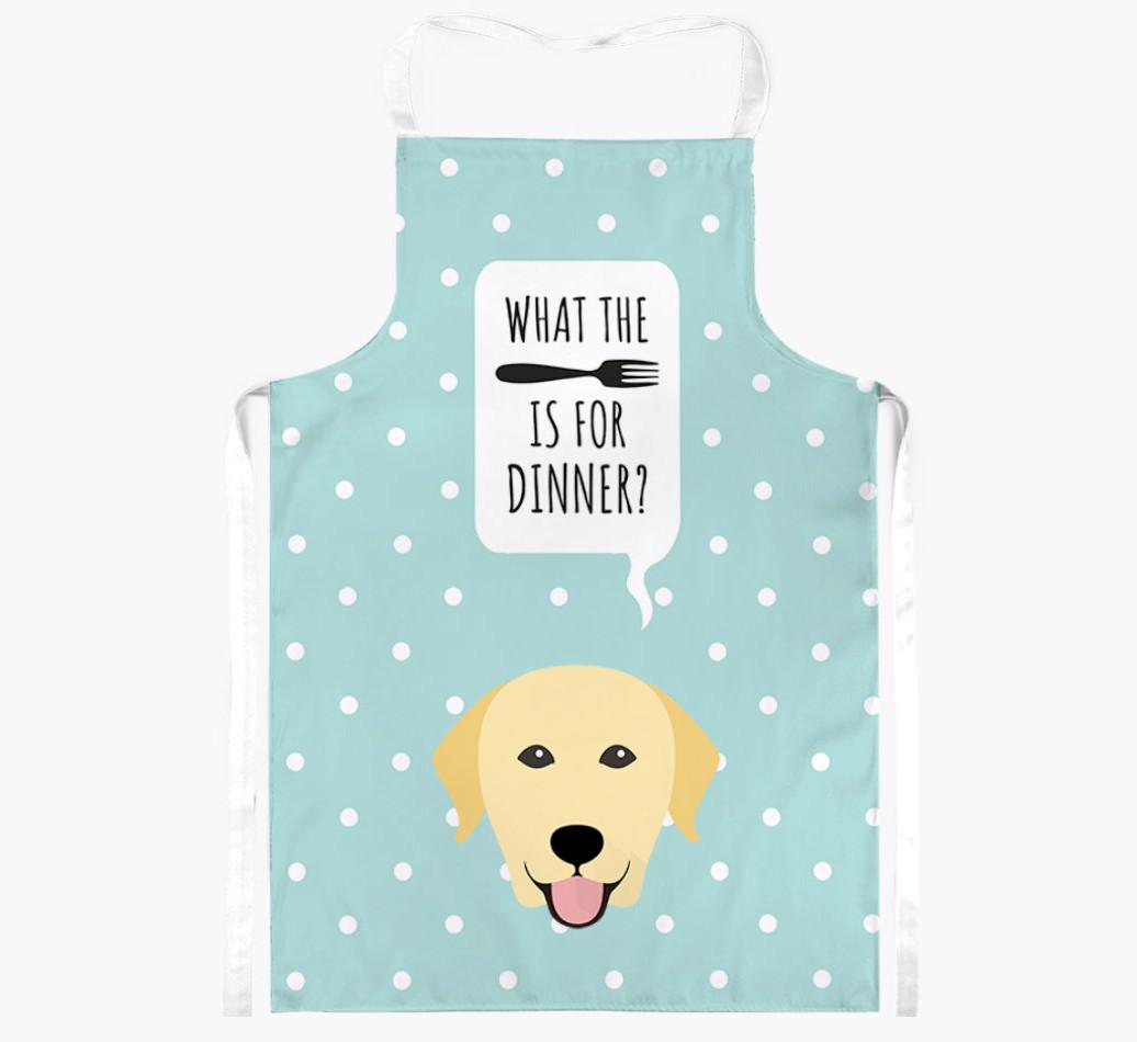 What's for Dinner: Personalized {breedFullName} Apron