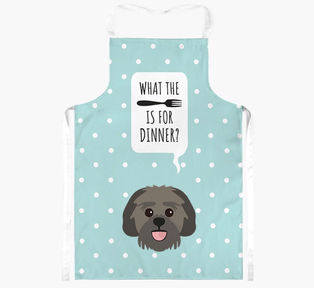 What's for Dinner: Personalized {breedFullName} Apron
