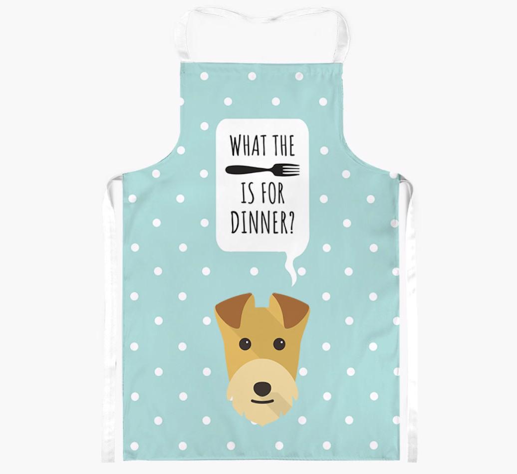 What's for Dinner: Personalized {breedFullName} Apron