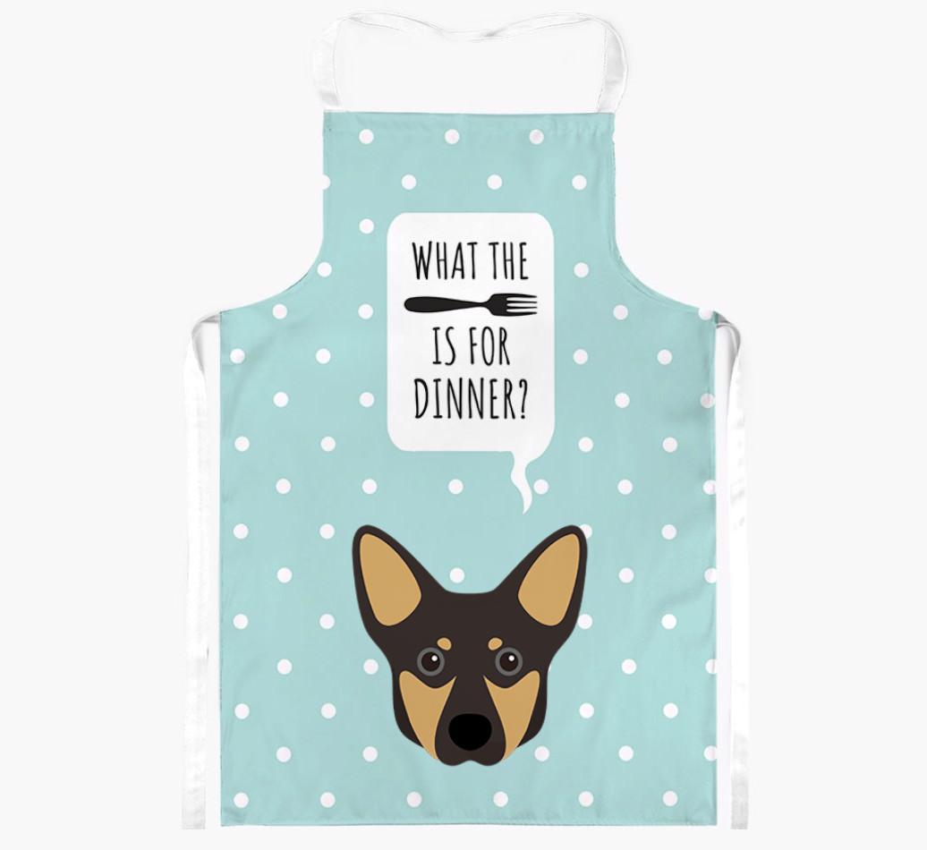 What's for Dinner: Personalized {breedFullName} Apron