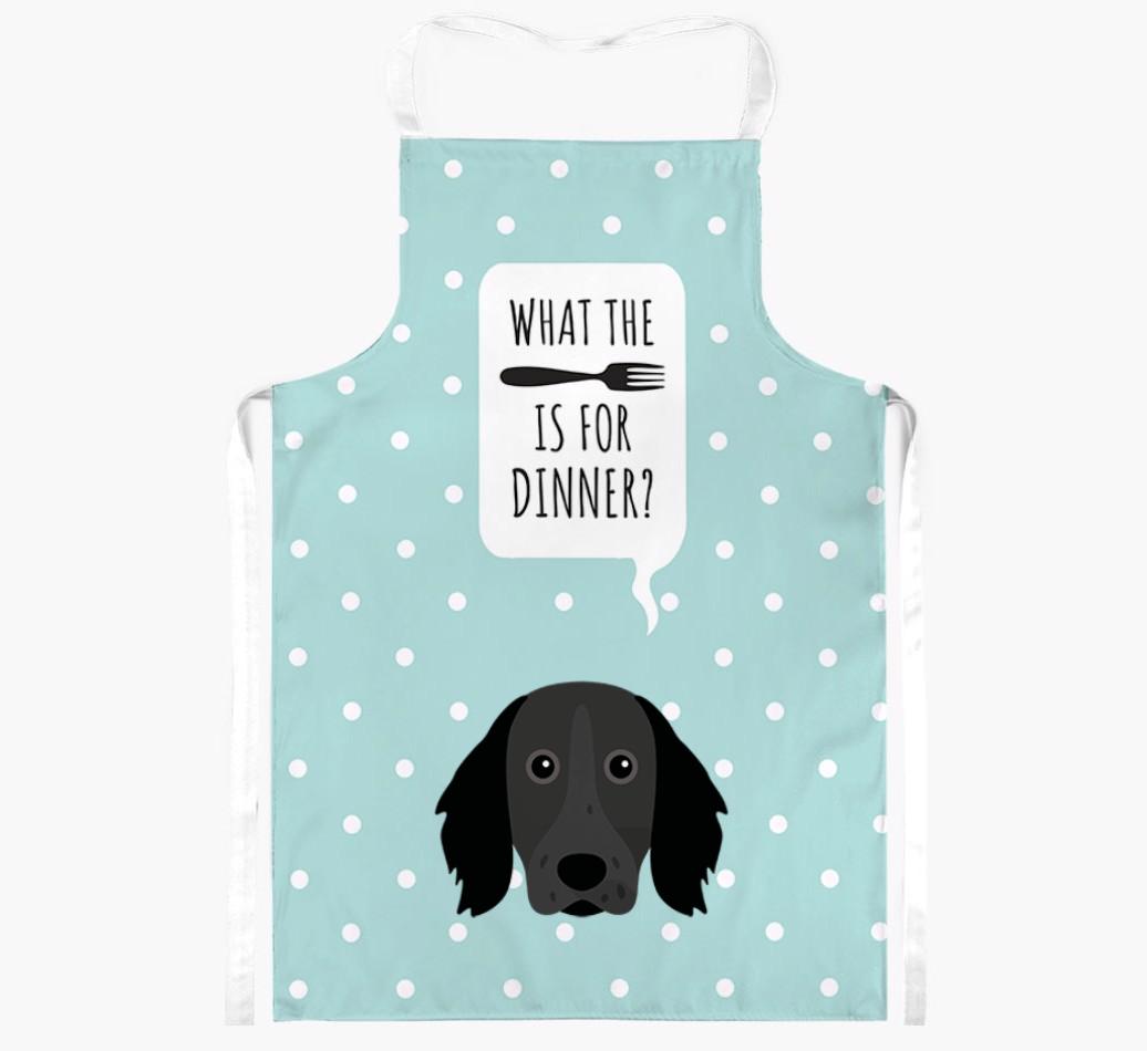 What's for Dinner: Personalized {breedFullName} Apron