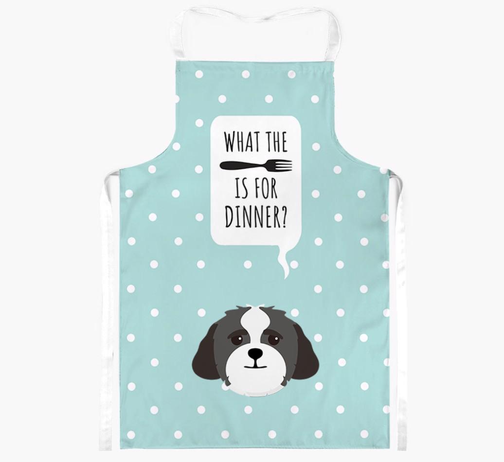 What's for Dinner: Personalized {breedFullName} Apron