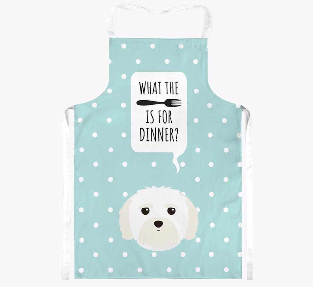 What's for Dinner: Personalized {breedFullName} Apron