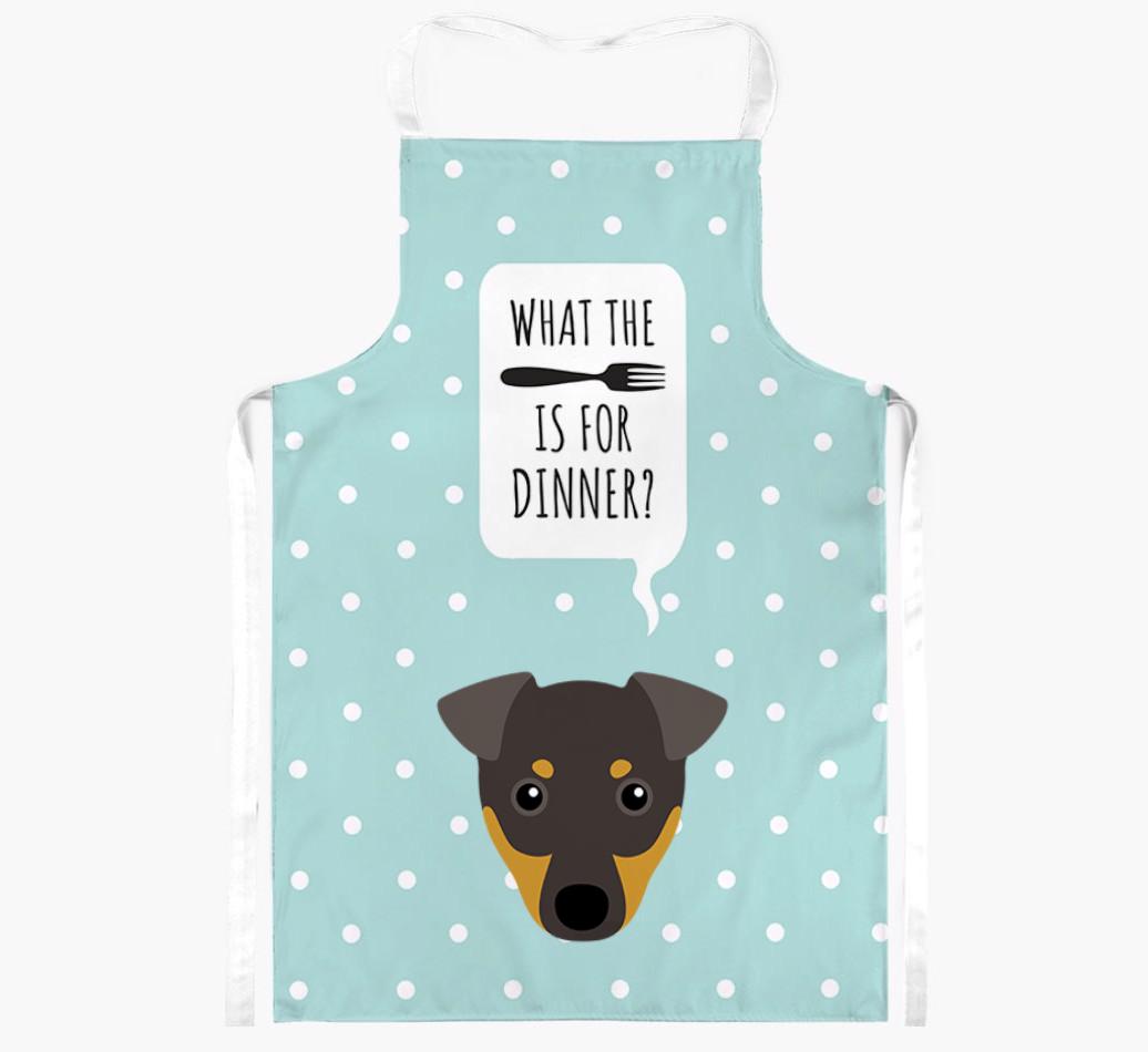 What's for Dinner: Personalized {breedFullName} Apron