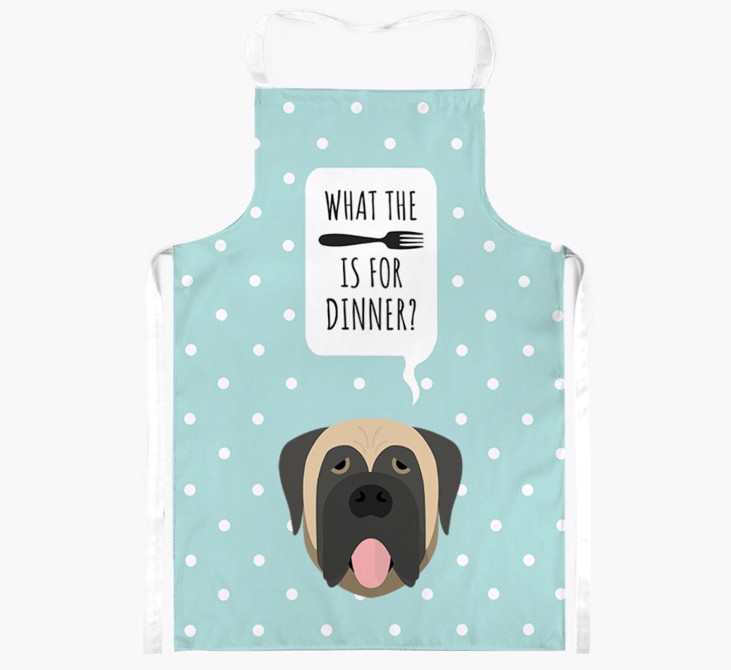 What's for Dinner: Personalized {breedFullName} Apron