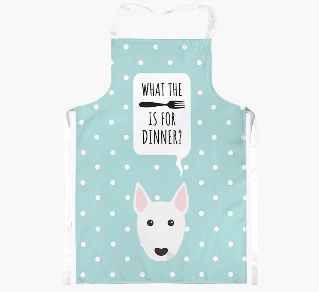 What's for Dinner: Personalized {breedFullName} Apron