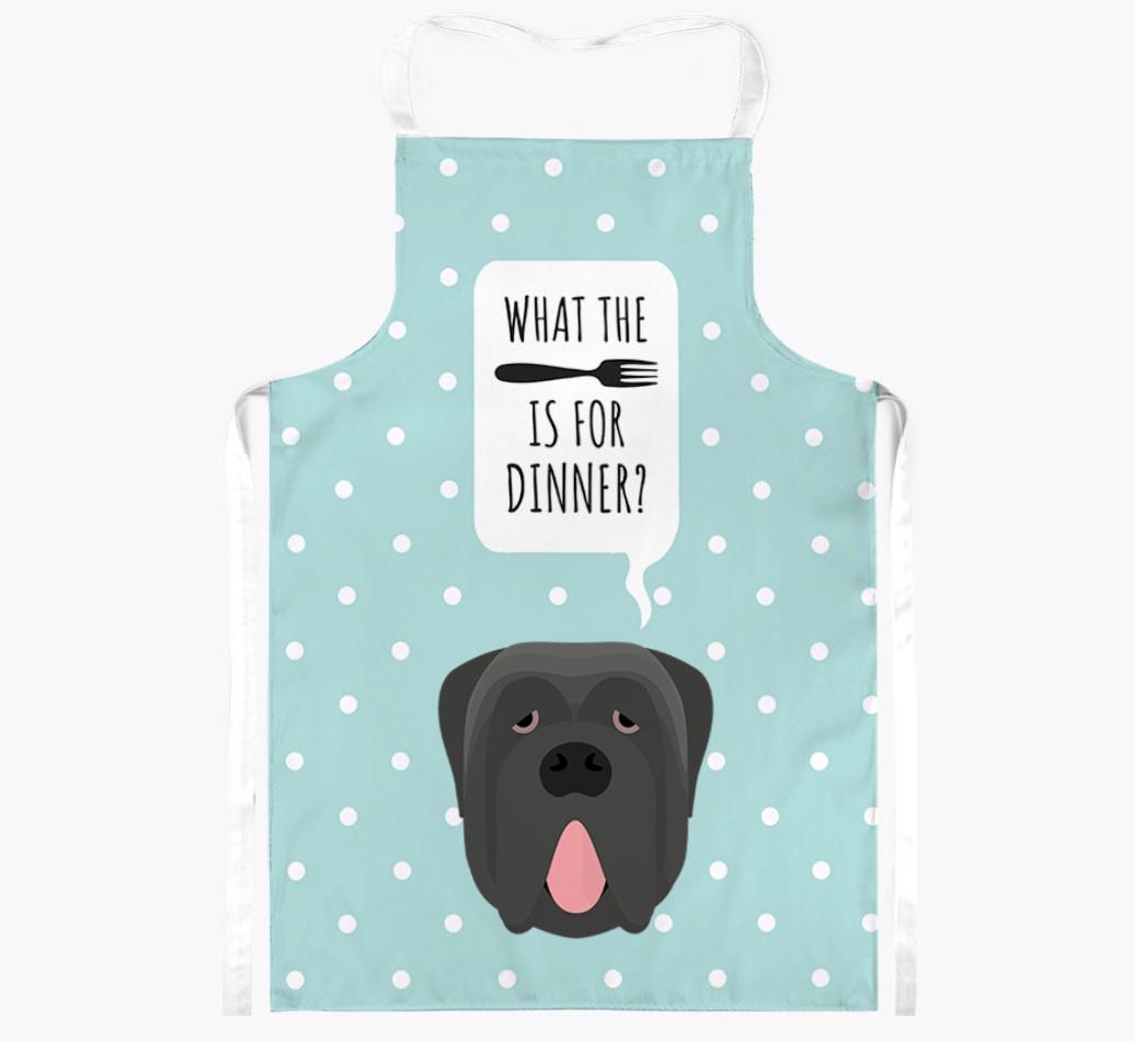 What's for Dinner: Personalized {breedFullName} Apron