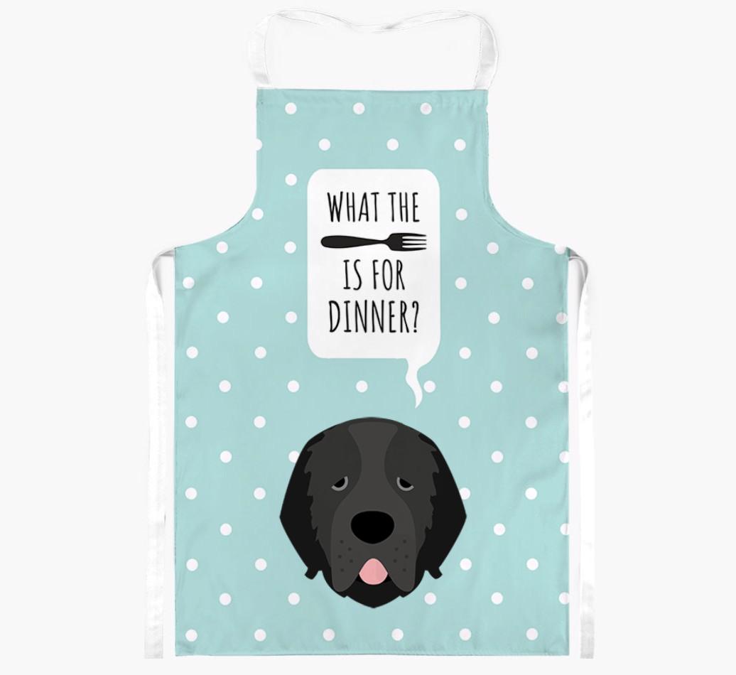 What's for Dinner: Personalized {breedFullName} Apron