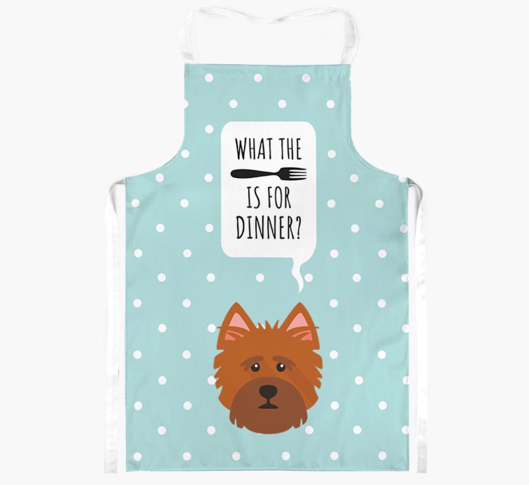 What's for Dinner: Personalized {breedFullName} Apron