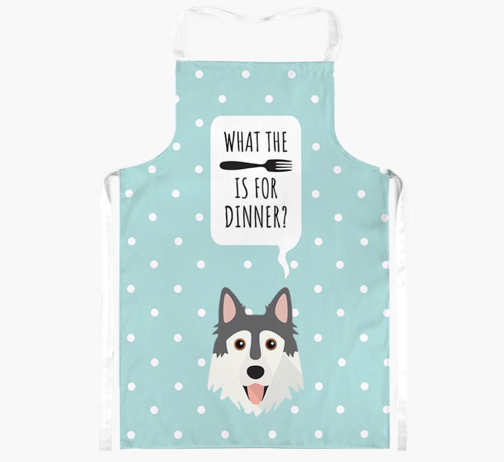 What's for Dinner: Personalized {breedFullName} Apron
