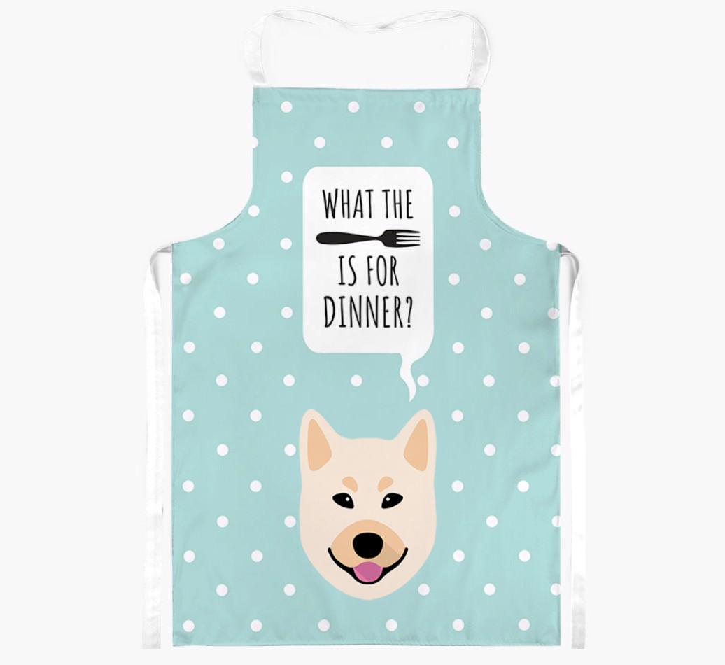 What's for Dinner: Personalized {breedFullName} Apron