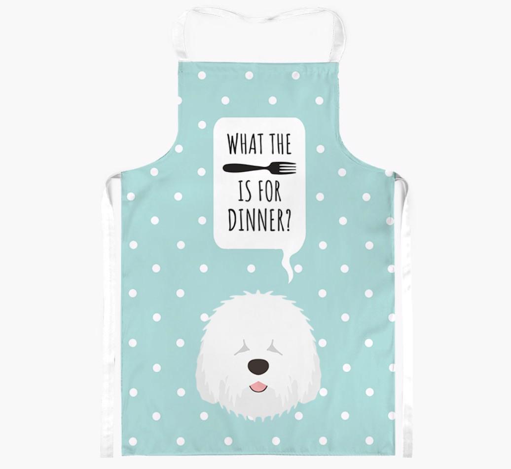 What's for Dinner: Personalized {breedFullName} Apron