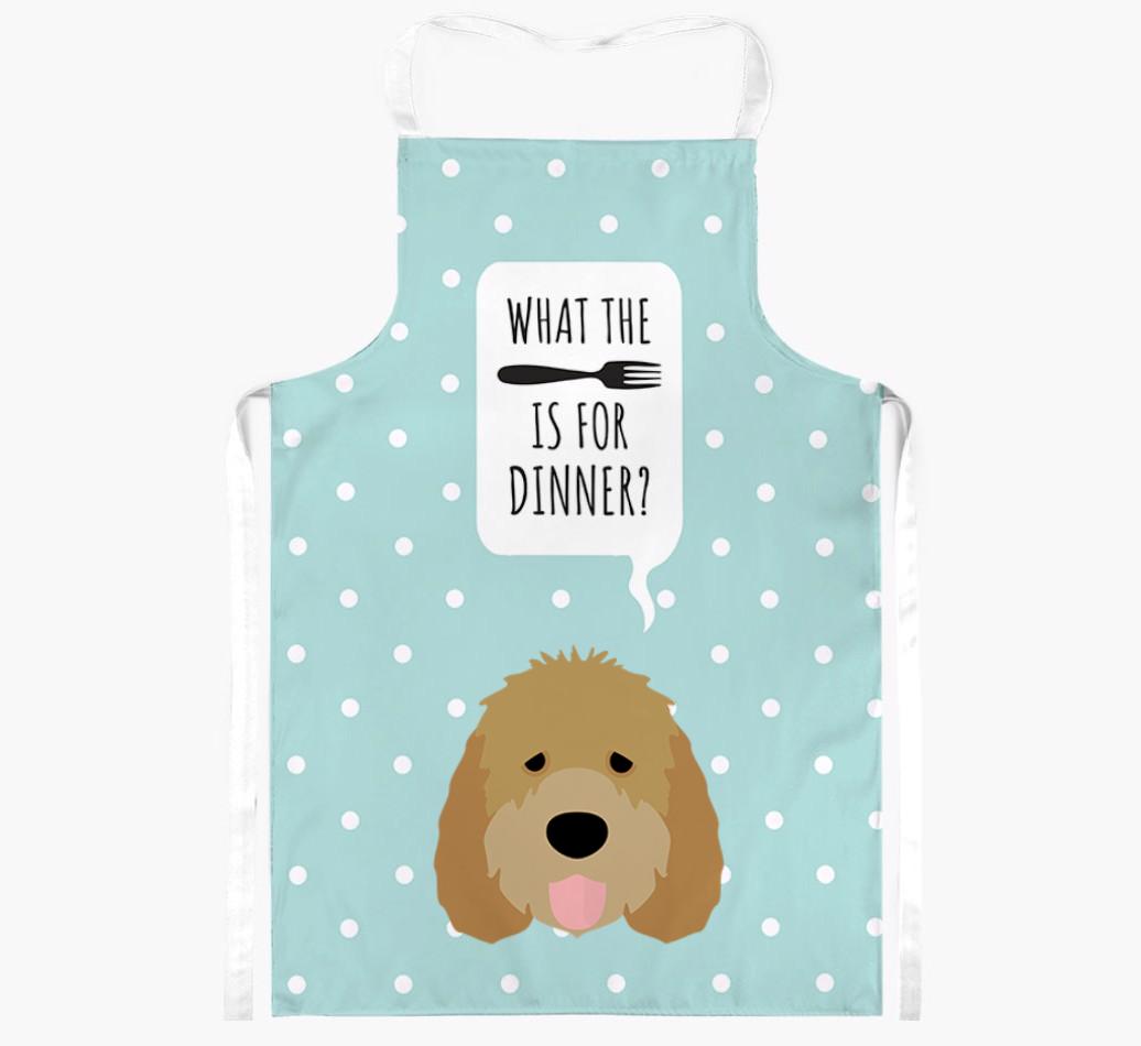 What's for Dinner: Personalized {breedFullName} Apron