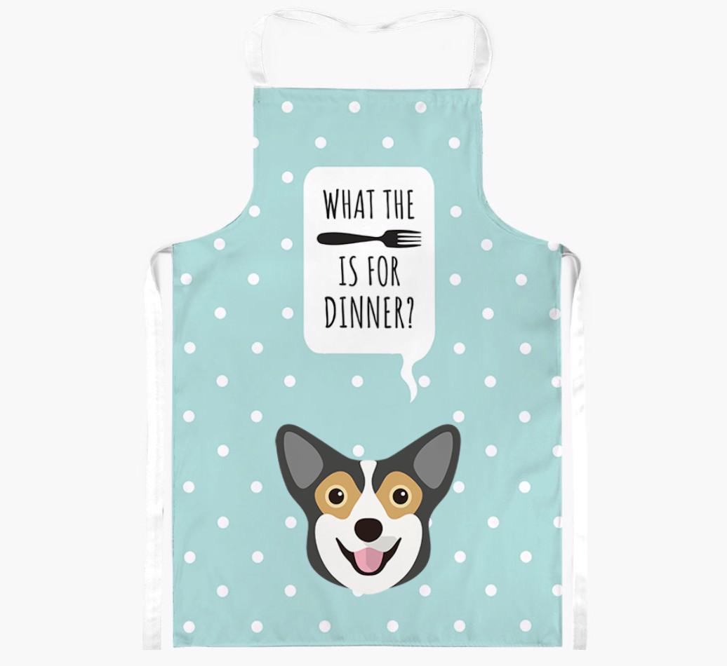 What's for Dinner: Personalized {breedFullName} Apron