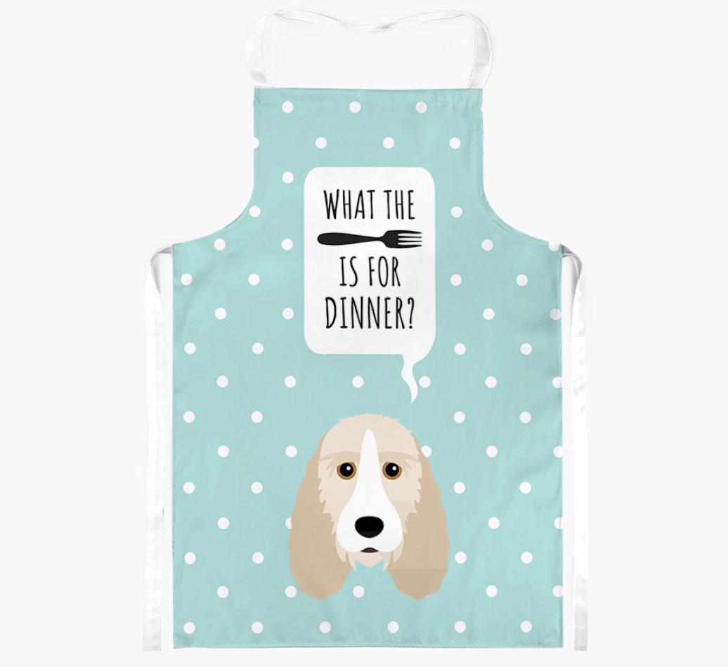 What's for Dinner: Personalized {breedFullName} Apron