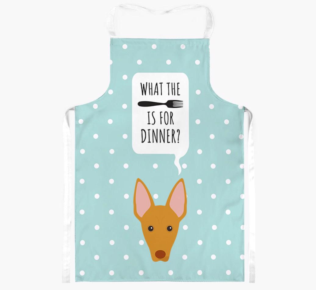 What's for Dinner: Personalised {breedFullName} Apron