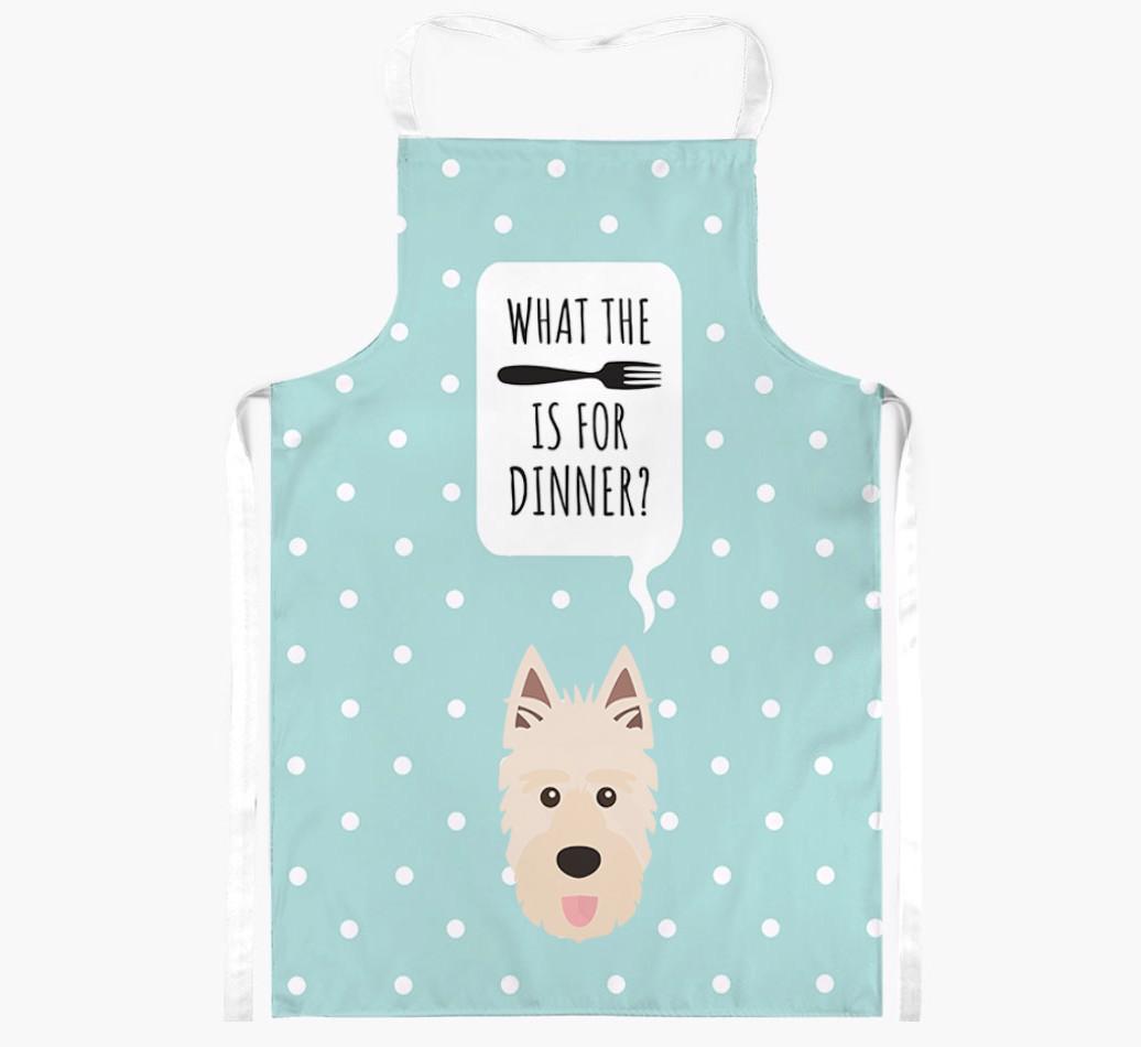 What's for Dinner: Personalized {breedFullName} Apron