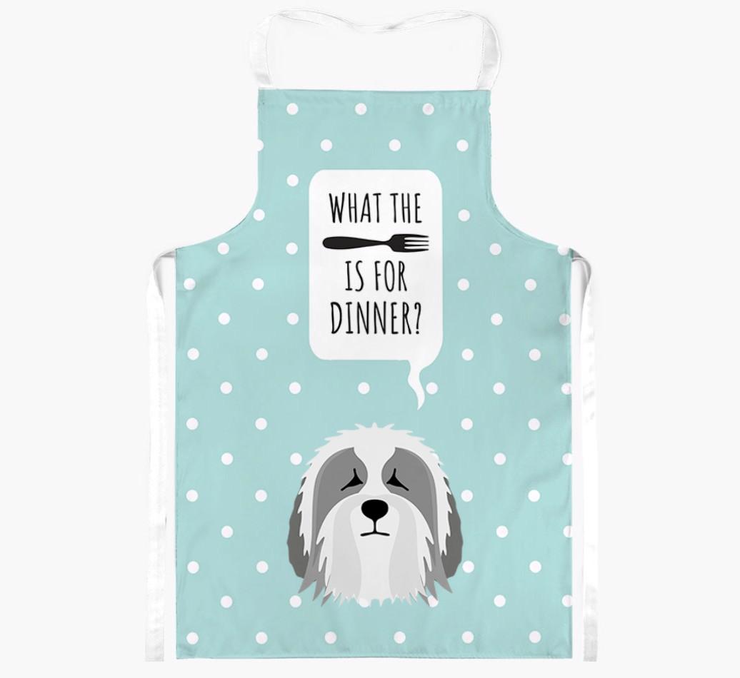 What's for Dinner: Personalized {breedFullName} Apron