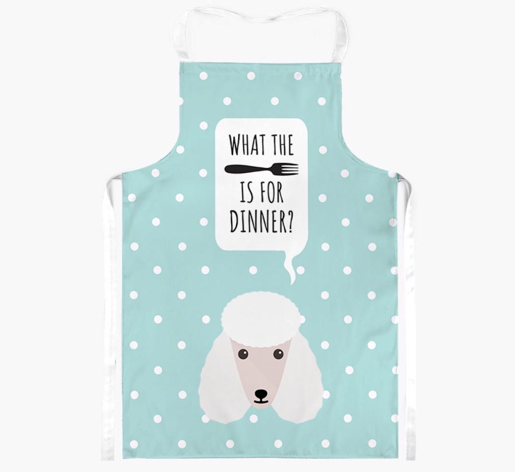 What's for Dinner: Personalized {breedFullName} Apron