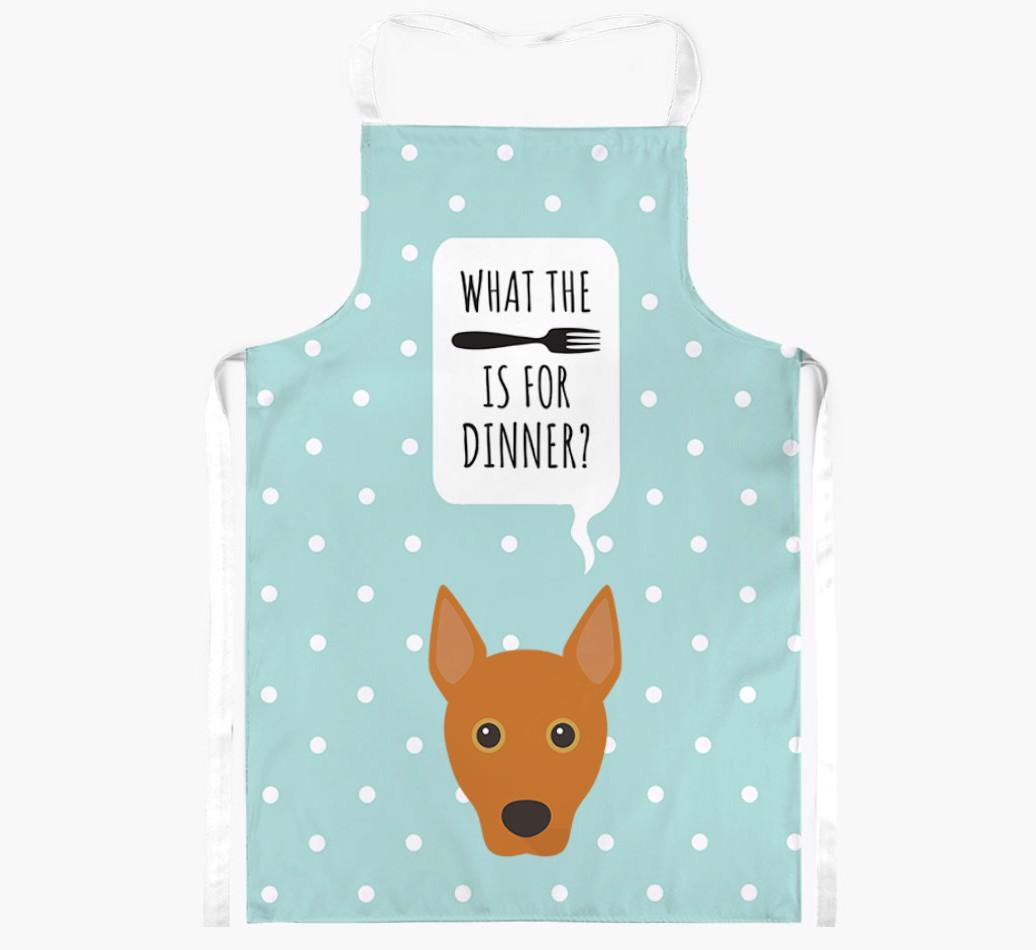 What's for Dinner: Personalized {breedFullName} Apron