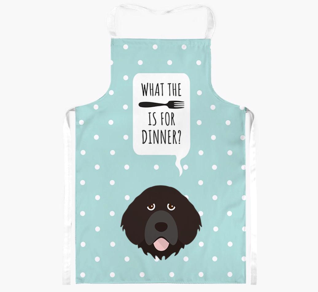 What's for Dinner: Personalized {breedFullName} Apron