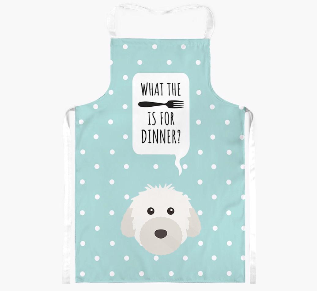 What's for Dinner: Personalized {breedFullName} Apron