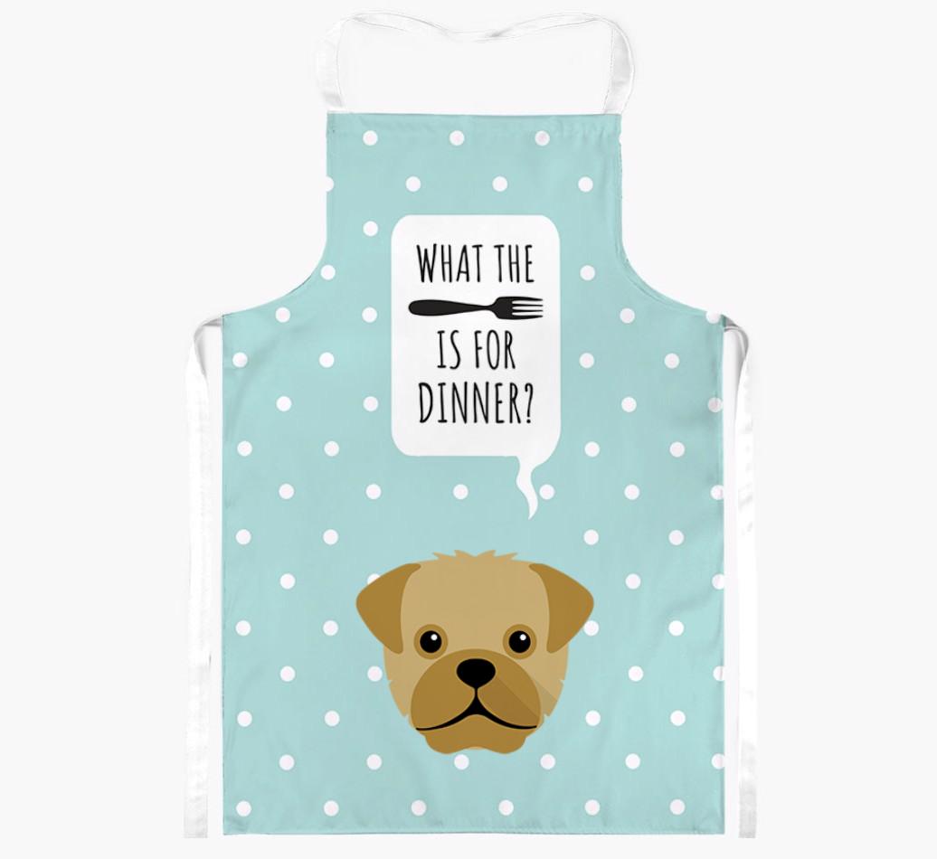 What's for Dinner: Personalized {breedFullName} Apron