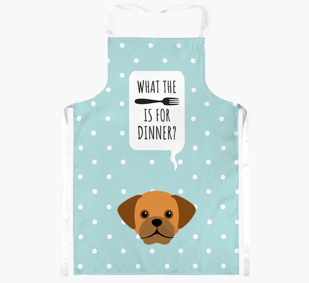 What's for Dinner: Personalized {breedFullName} Apron