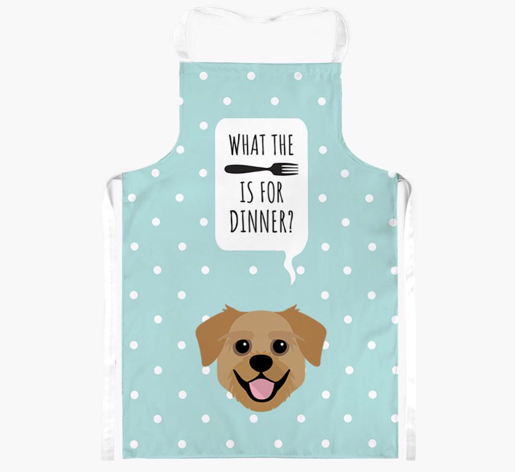 What's for Dinner: Personalized {breedFullName} Apron