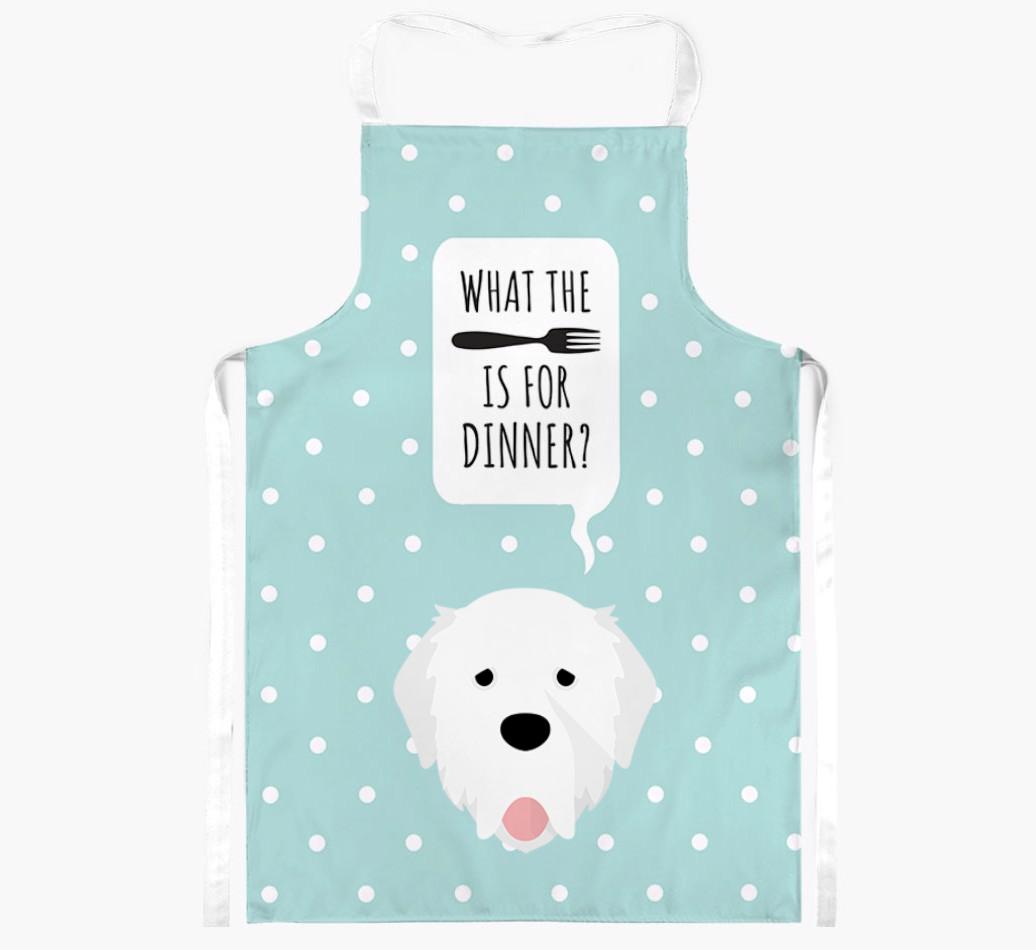 What's for Dinner: Personalized {breedFullName} Apron