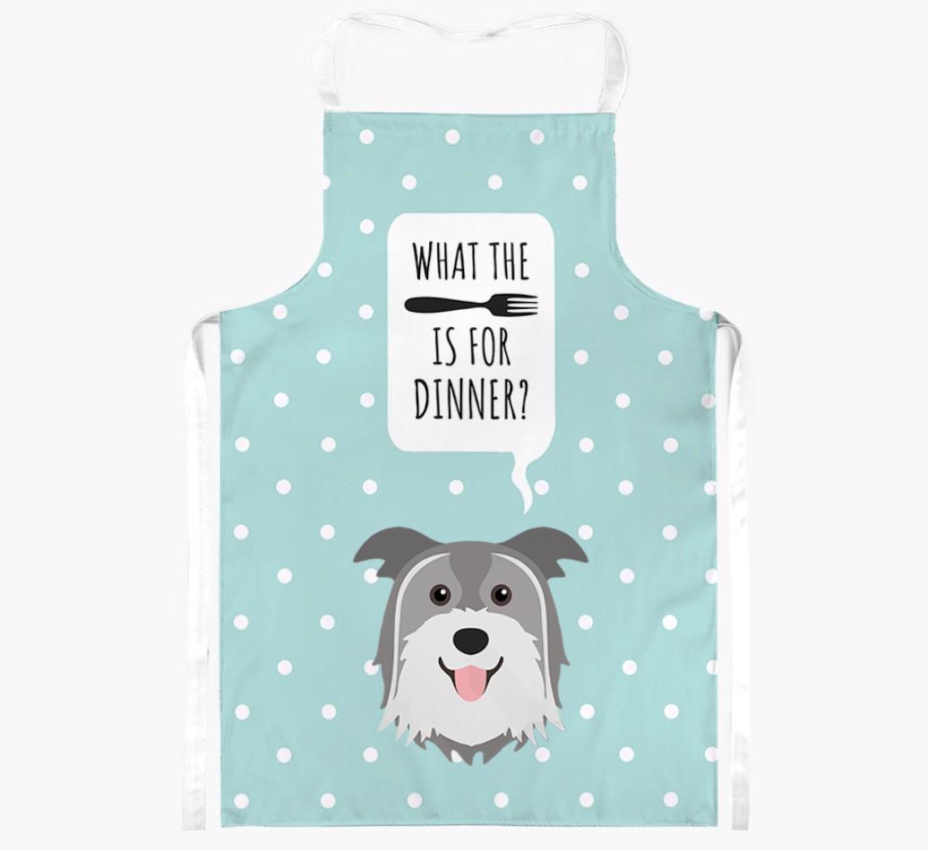 What's for Dinner: Personalized {breedFullName} Apron