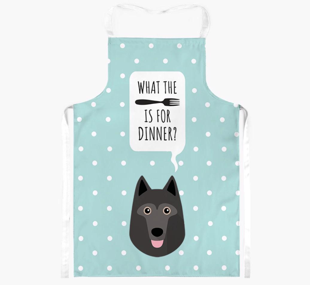 What's for Dinner: Personalized {breedFullName} Apron