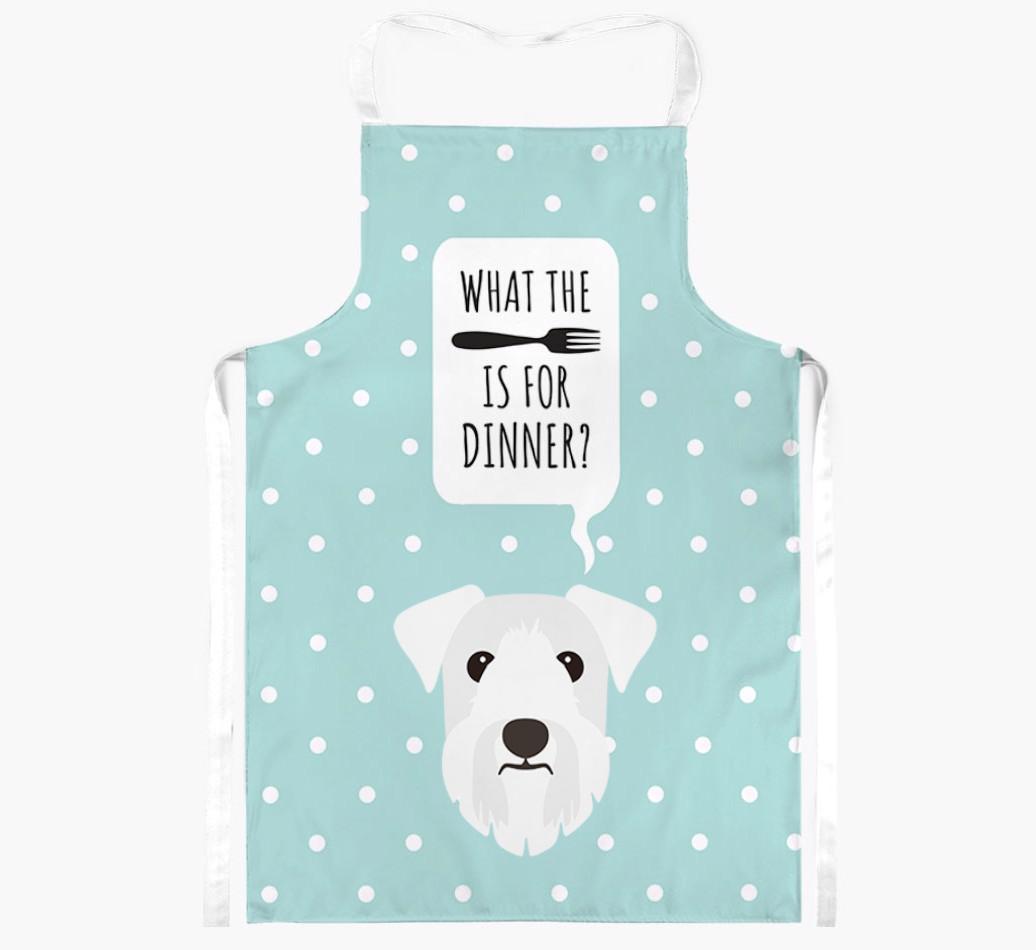 What's for Dinner: Personalized {breedFullName} Apron