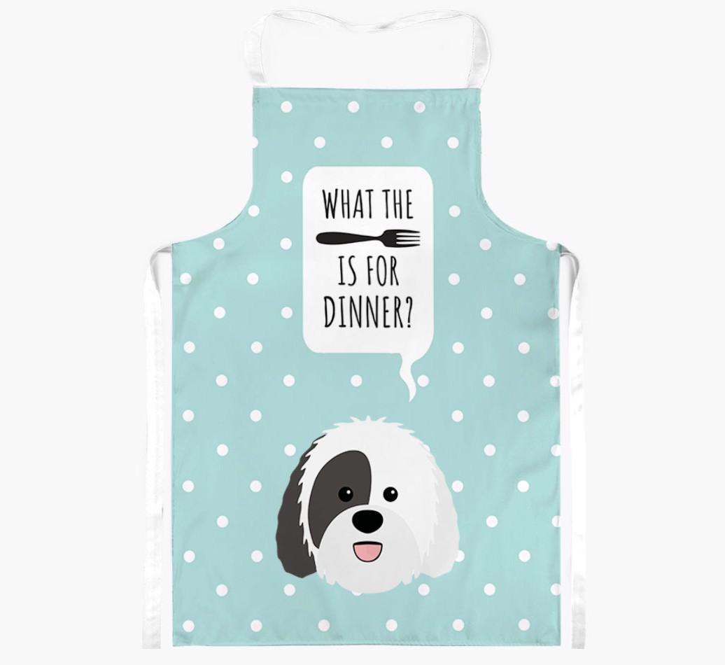 What's for Dinner: Personalized {breedFullName} Apron
