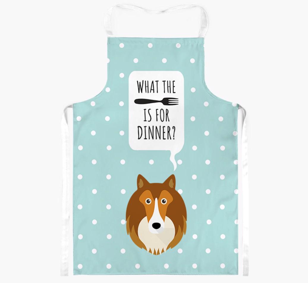 What's for Dinner: Personalized {breedFullName} Apron