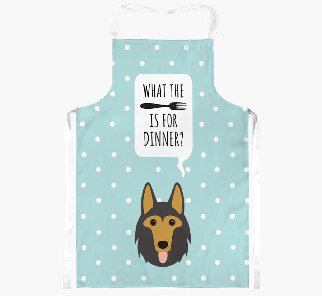 What's for Dinner: Personalized {breedFullName} Apron