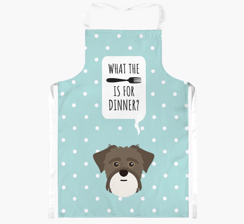 What's for Dinner: Personalized {breedFullName} Apron