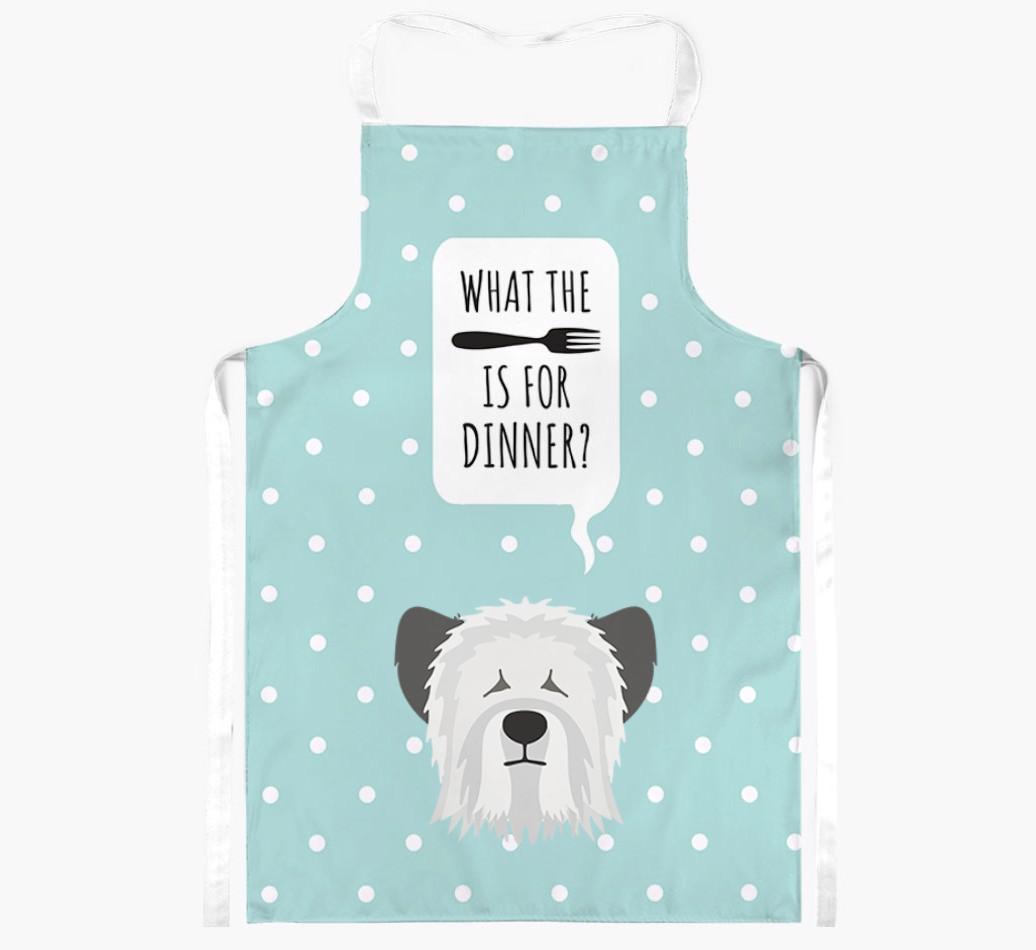 What's for Dinner: Personalized {breedFullName} Apron