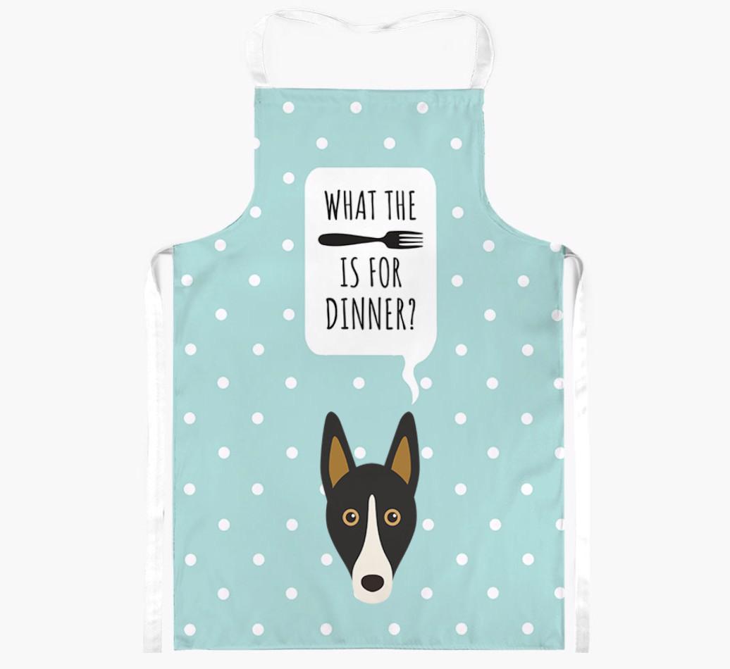 What's for Dinner: Personalized {breedFullName} Apron